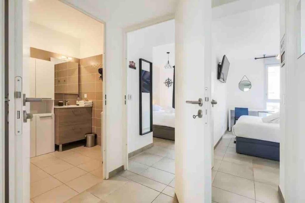 Logement Moderne Luxueux Parking Ac Cote De La Mer Nisa Exterior foto